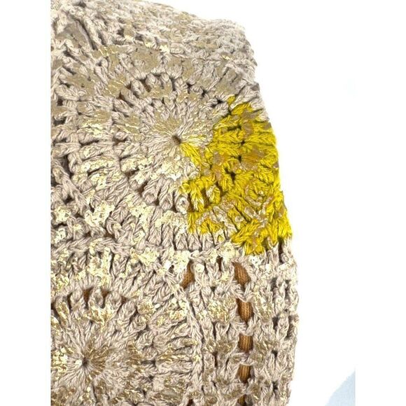 Anthropologie TINY Brand Crochet Top Sleeveless Boho Top Sz M - Picture 5 of 10